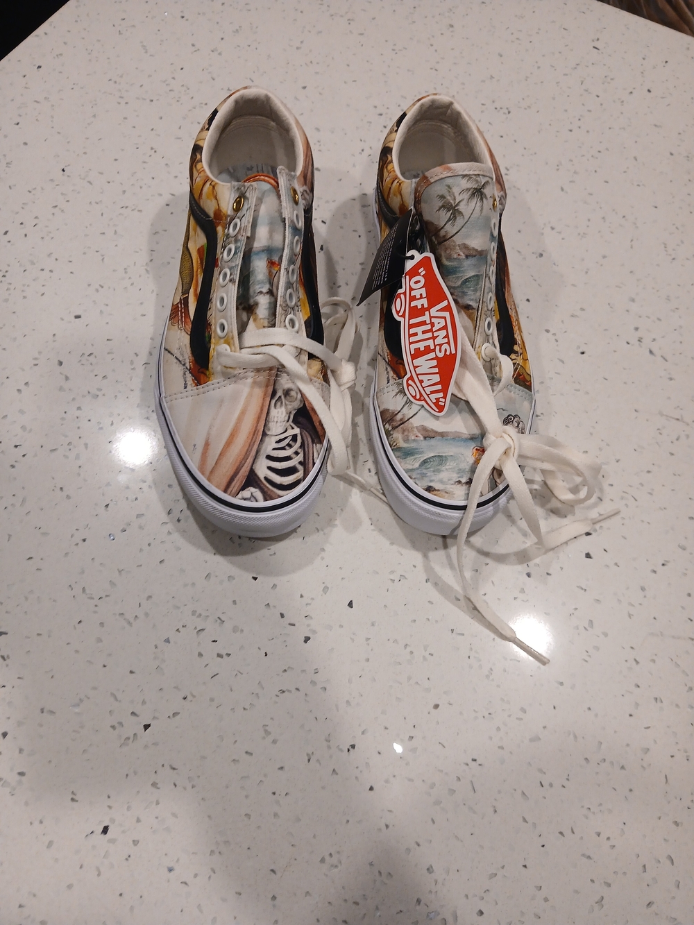 Size M 7.5/ W 9  - OTW Gallery N. Kostechko x Vans Old Skool Allover Print